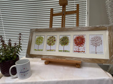 Load image into Gallery viewer, trees framed art
