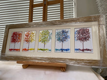 Load image into Gallery viewer, trees framed art