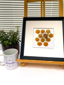 square framed art