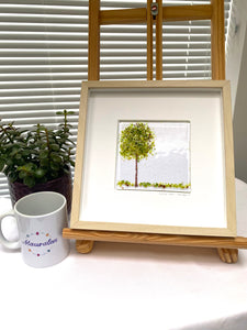square framed art