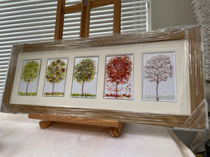 trees framed art