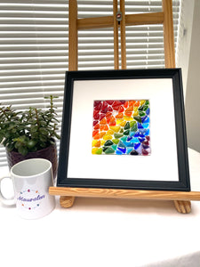 square framed art