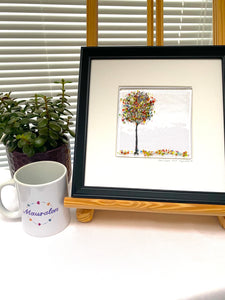 square framed art