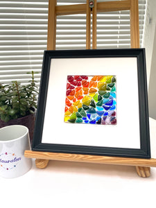 square framed art